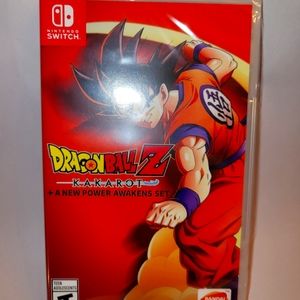 Nintendo Switch DragonBall Z KAKAROT GAME. NEW Sealed pack.